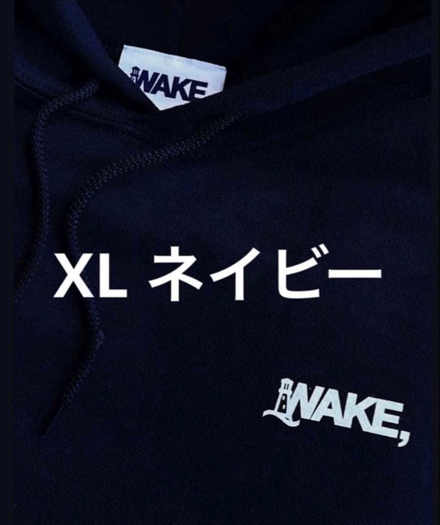 S*A様 新品未開封！wake sapporo SW ネイビー ＸＬhoodie