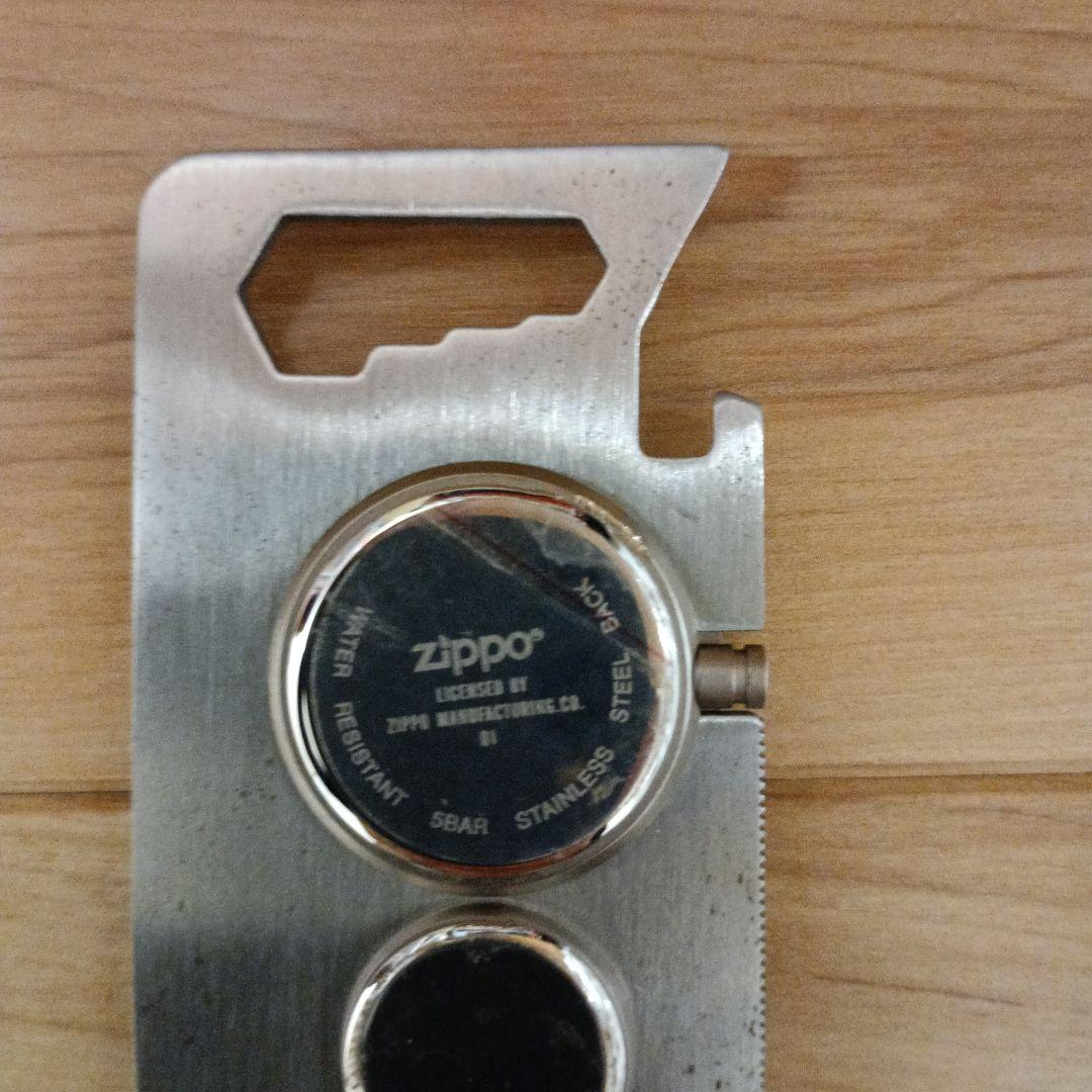 zippo ジッポー 多機能 時計付き サバイバルツール - メルカリ