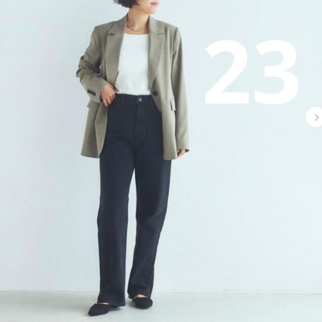 新品　YANUK ヤヌーク　LEA レア　ボーイズストレート 　OBK 23