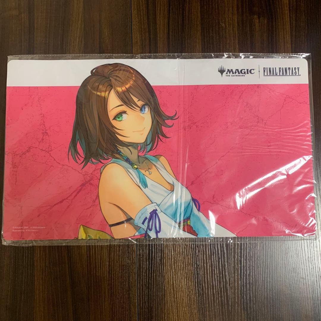 スピラの希望、ユウナ　プレイマット 38756_Mat_MTG_FIN_N_Front-