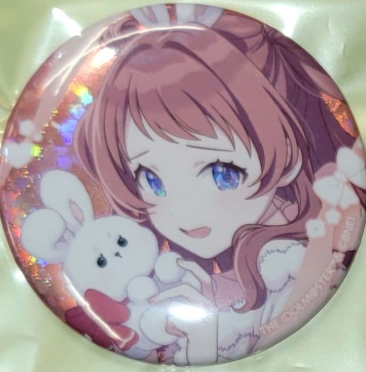 学園アイドルマスター GiGO BOX購入特典 ホログラム缶バッジ 花海咲季