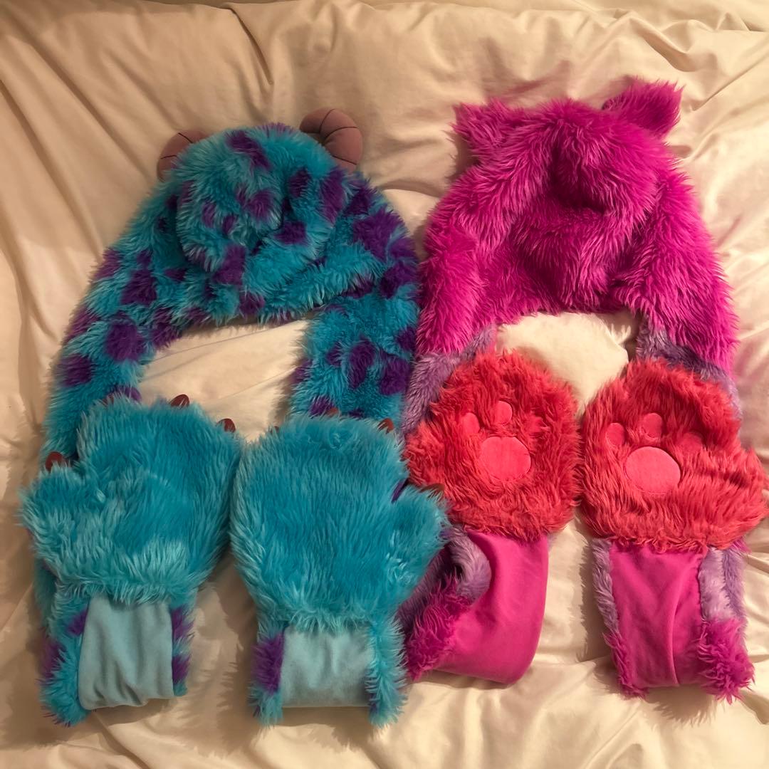 ディズニー Disney マフラーキャップ チシャ猫 サリー ファンキャップ