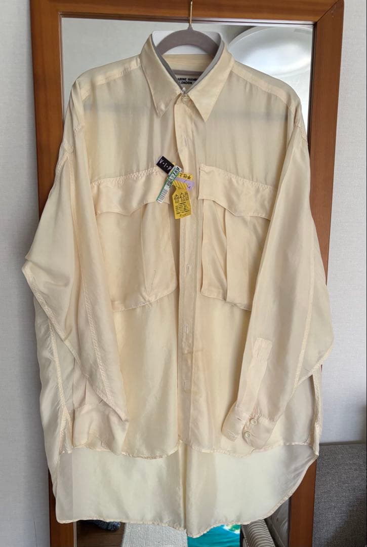 トップス KATHARINE HAMNETT 80s Silk 100% shirt