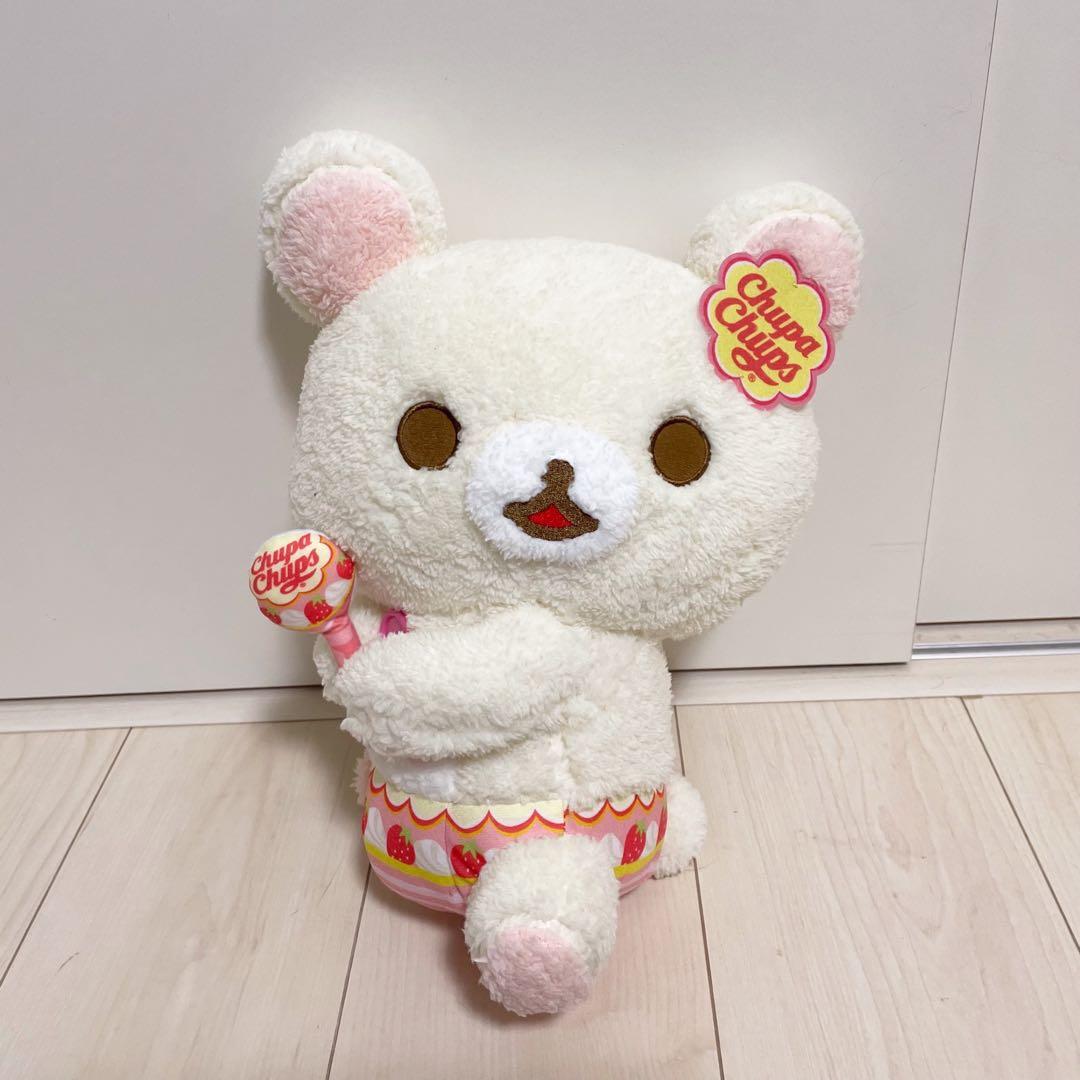 新品タグ付き】コリラックマ チュッパチャプス ぬいぐるみ XL - メルカリ