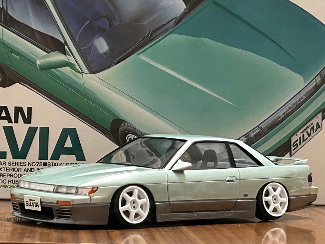 レ*ゴ様 1/24 タミヤ S13 シルビア 半完成品 - メルカリ