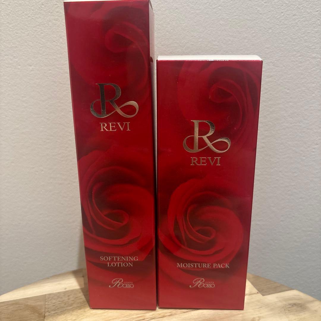 REVI ソフニングローション & モイスチャーパック