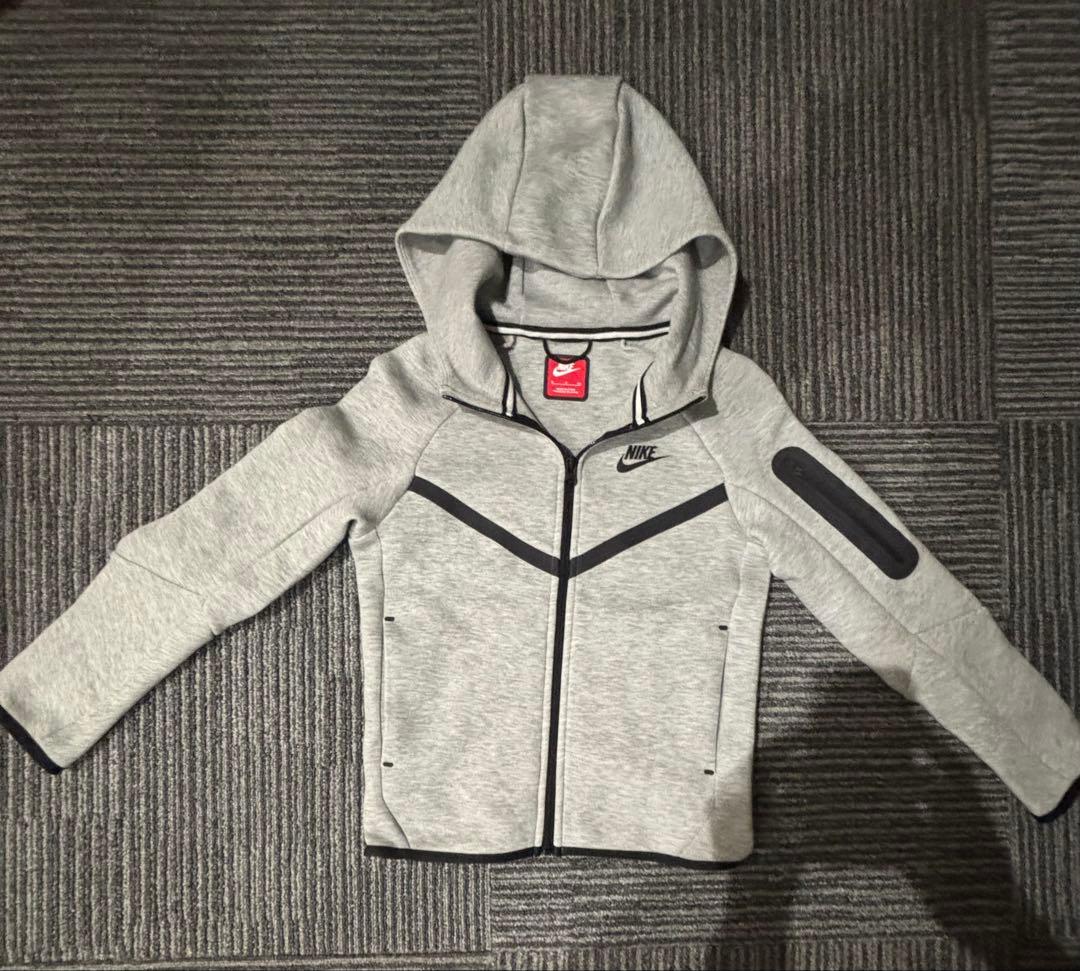 j*k様 希少‼️ NIKE 旧テックフリース グレー 確実正規品 赤タグ 上