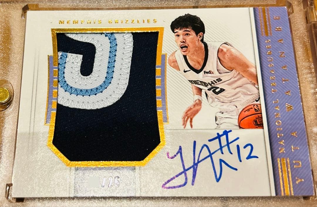 【25枚限定】NBAカード RC Auto 渡邊雄太 サイン