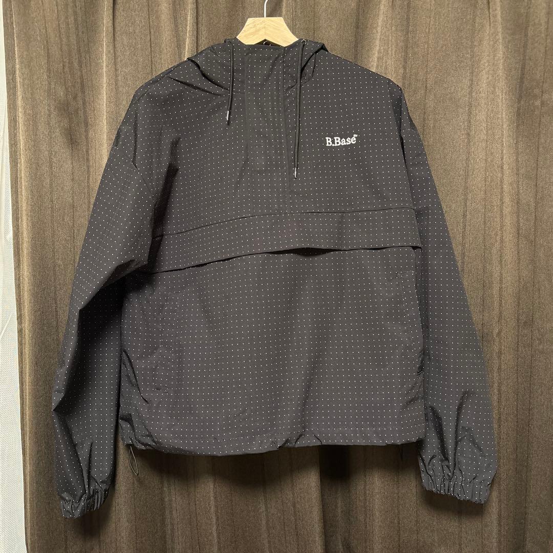 【完売商品】BrokenBase ナイロンテックアノラック ブラック