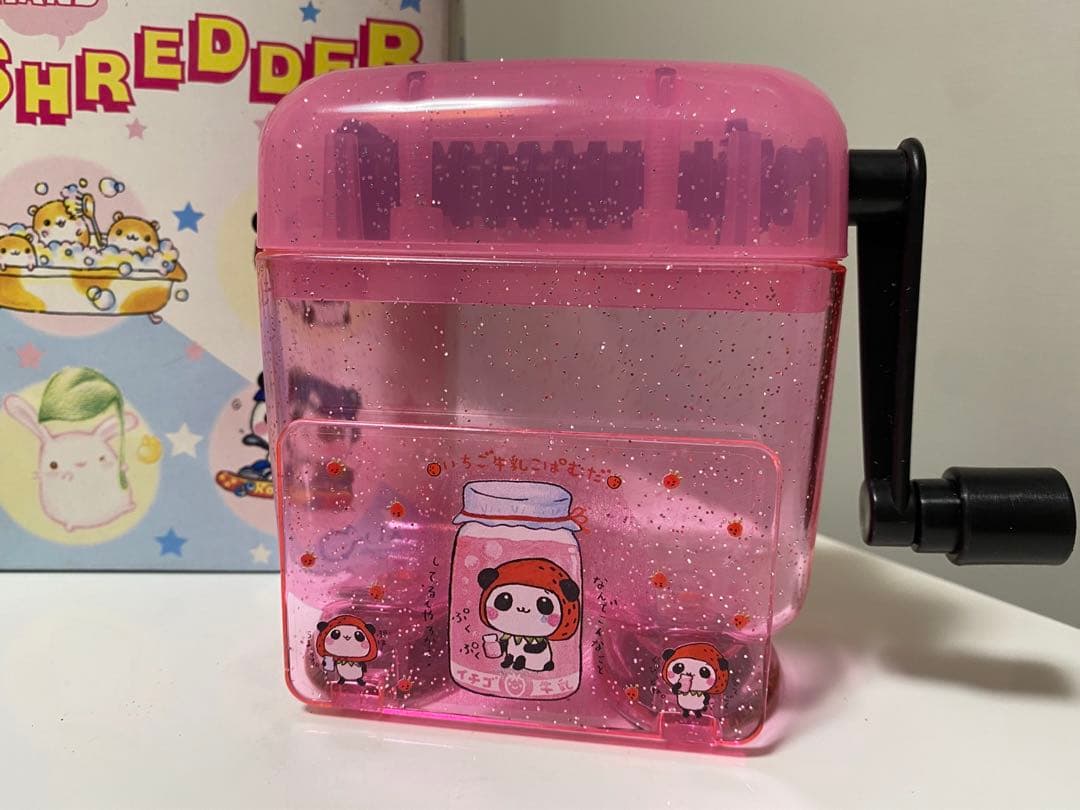 激レア　希少　平成レトロ　いちご牛乳こぱむだ　シュレッダー　クーリア