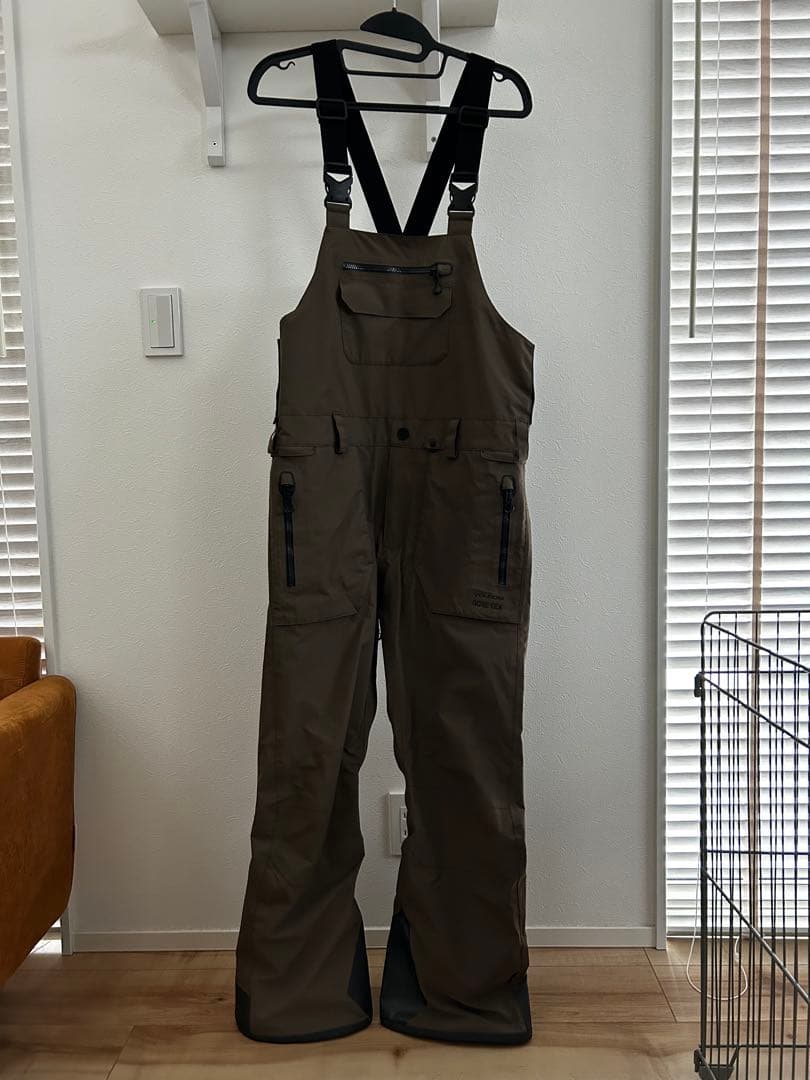 volcom rain gore-tex ボルコム　ビブ　パンツ 楽天市場】24-25 VOLCOM/ボルコム RAIN GORE-TEX BIB overall 着用説明