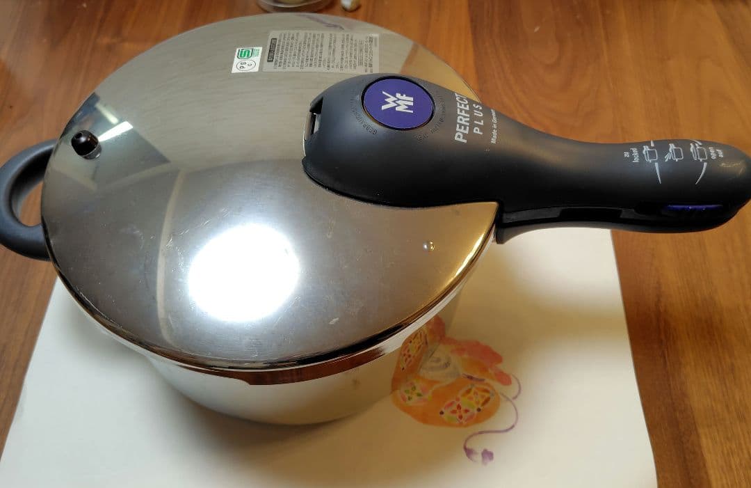 WMF 圧力鍋4.5L・蒸し器・クリーニングセット