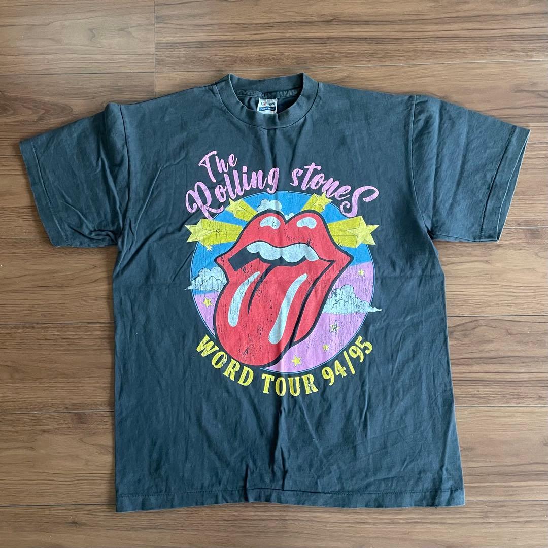 1994/95ツアーT【ローリングストーンズ】XL/ロックT/古着
