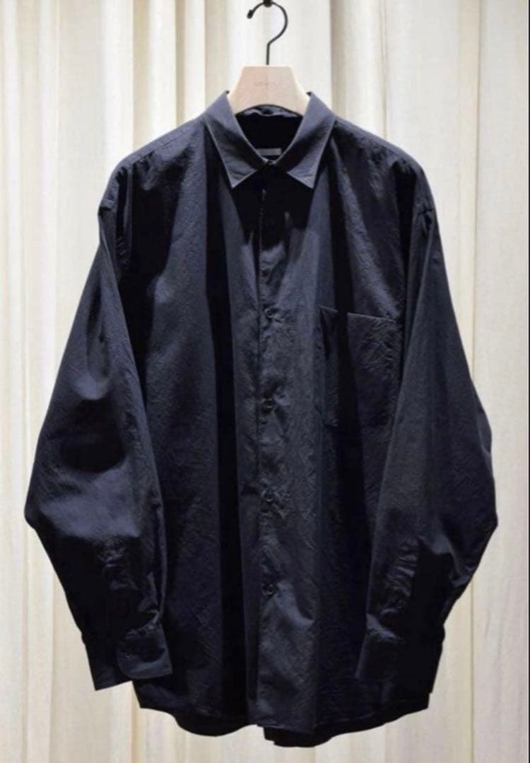 K*ー様 25AW サイズ1 COMOLI コモリシャツ NAVY COMOLI (コモリ) コモリシャツ