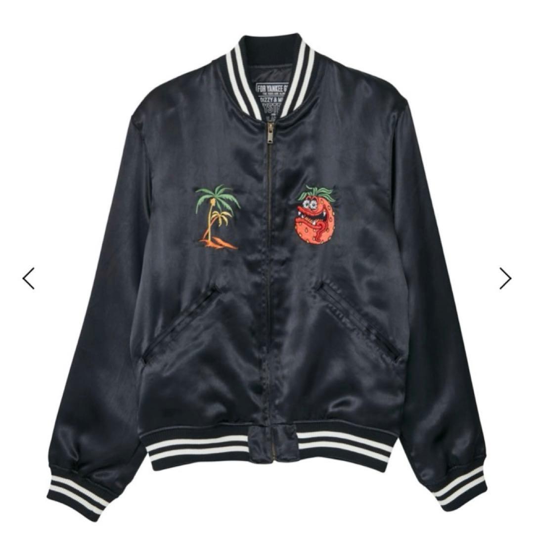 新品‼️ヒステリックグラマー　STRAWBERRY MONSTER刺繍 スカジャン