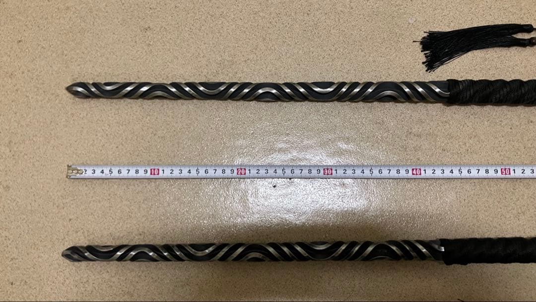 鉄鞭 鋼鞭 双鞭 カリ 中国武術功夫カンフー鉄鐧狼牙棒