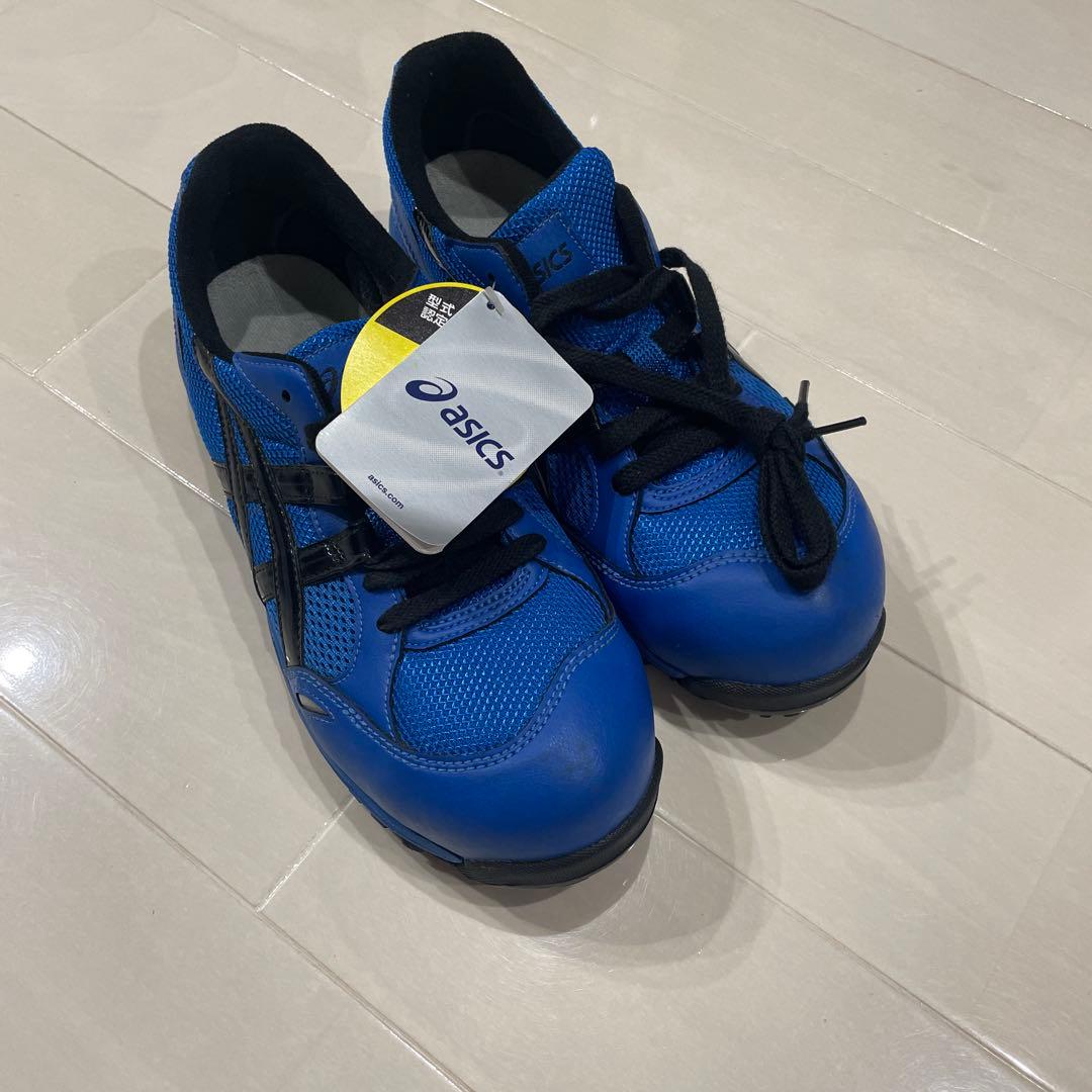 asics FIS33L 安全靴 25.0 青