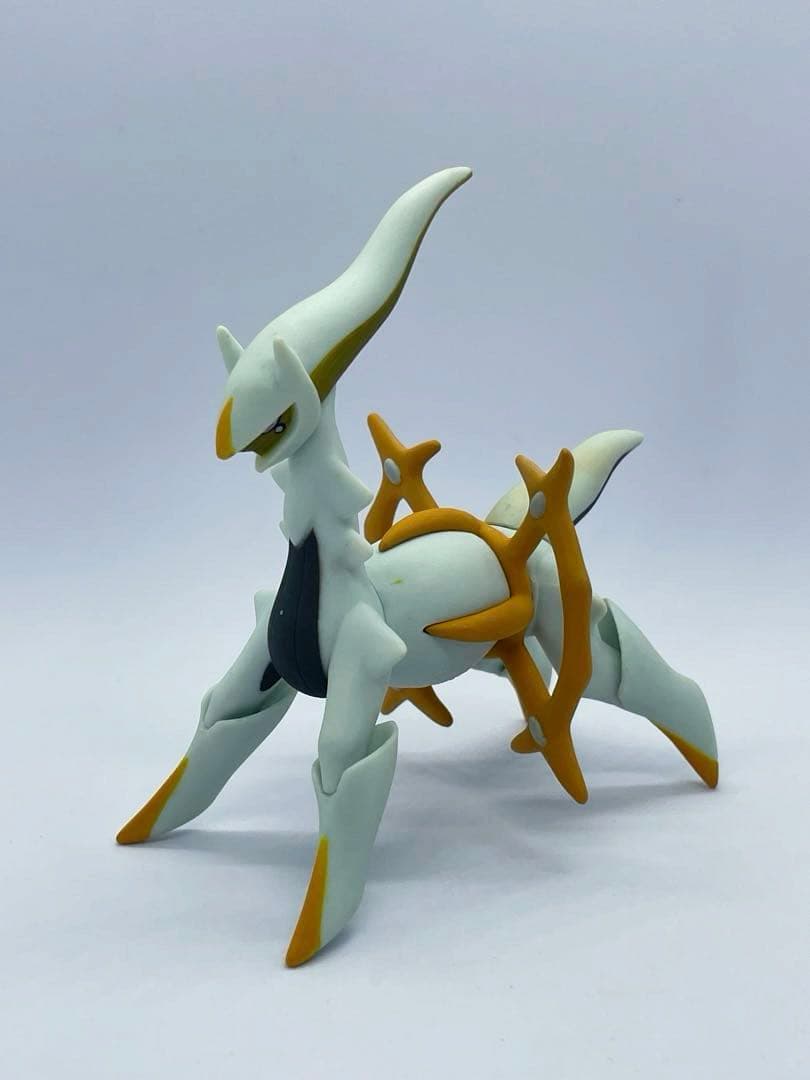 【希少】立体ポケモン図鑑　アルセウス(じめんタイプ) 希少】立体ポケモン図鑑 アルセウス(じめんタイプ) - メルカリ