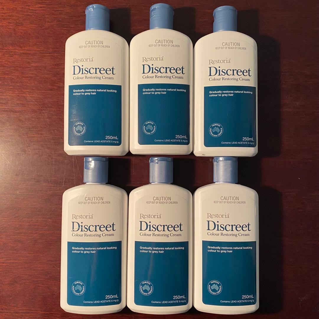 Restoria Discreet 250ml ６本セット 白髪染め