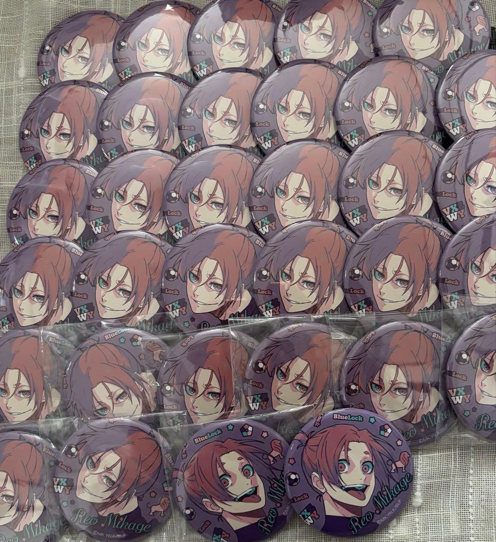 ブルーロック AGF Anique 缶バッジ 38個 Anique】TVアニメ『ブルーロック』アニメ放送記念！AGF2022初出展