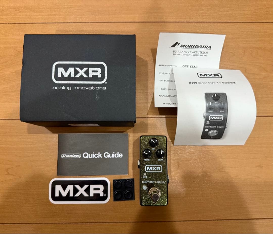 りょう　MXR Carbon Copy Mini アナログディレイ