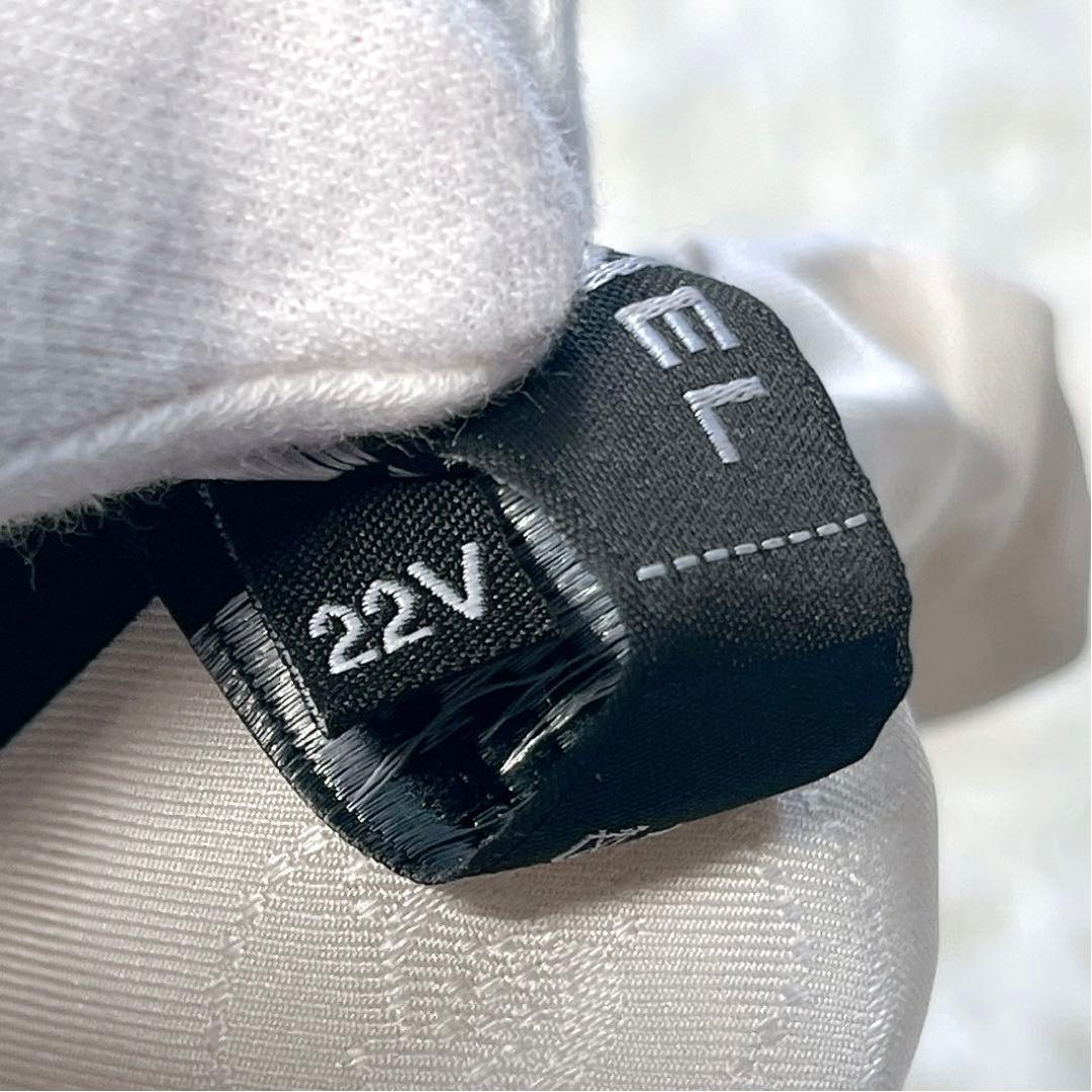 未使用級 CHANEL シャネル シュシュ リボン カメリア オフホワイト