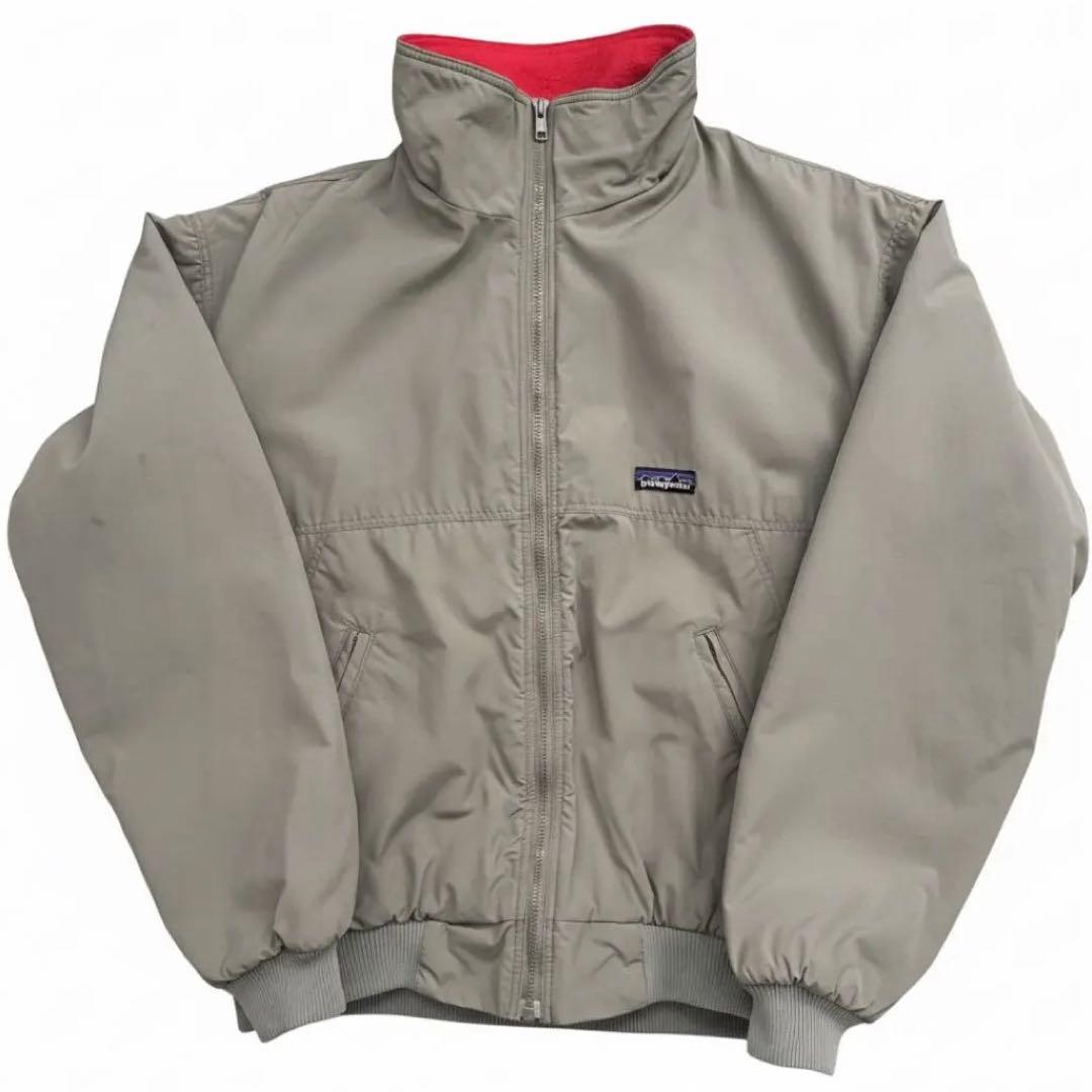 80s Patagonia シェルドシンチラジャケット 三角タグ　M
