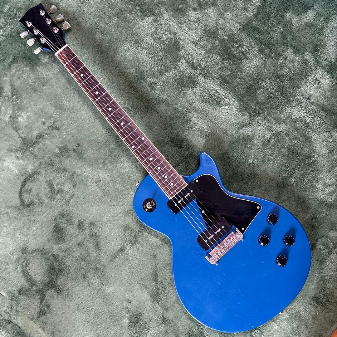 青いレスポールタイプエレキギター Sire Larry Carlton L7 TBL エレキギター レスポールタイプ ブルー 青