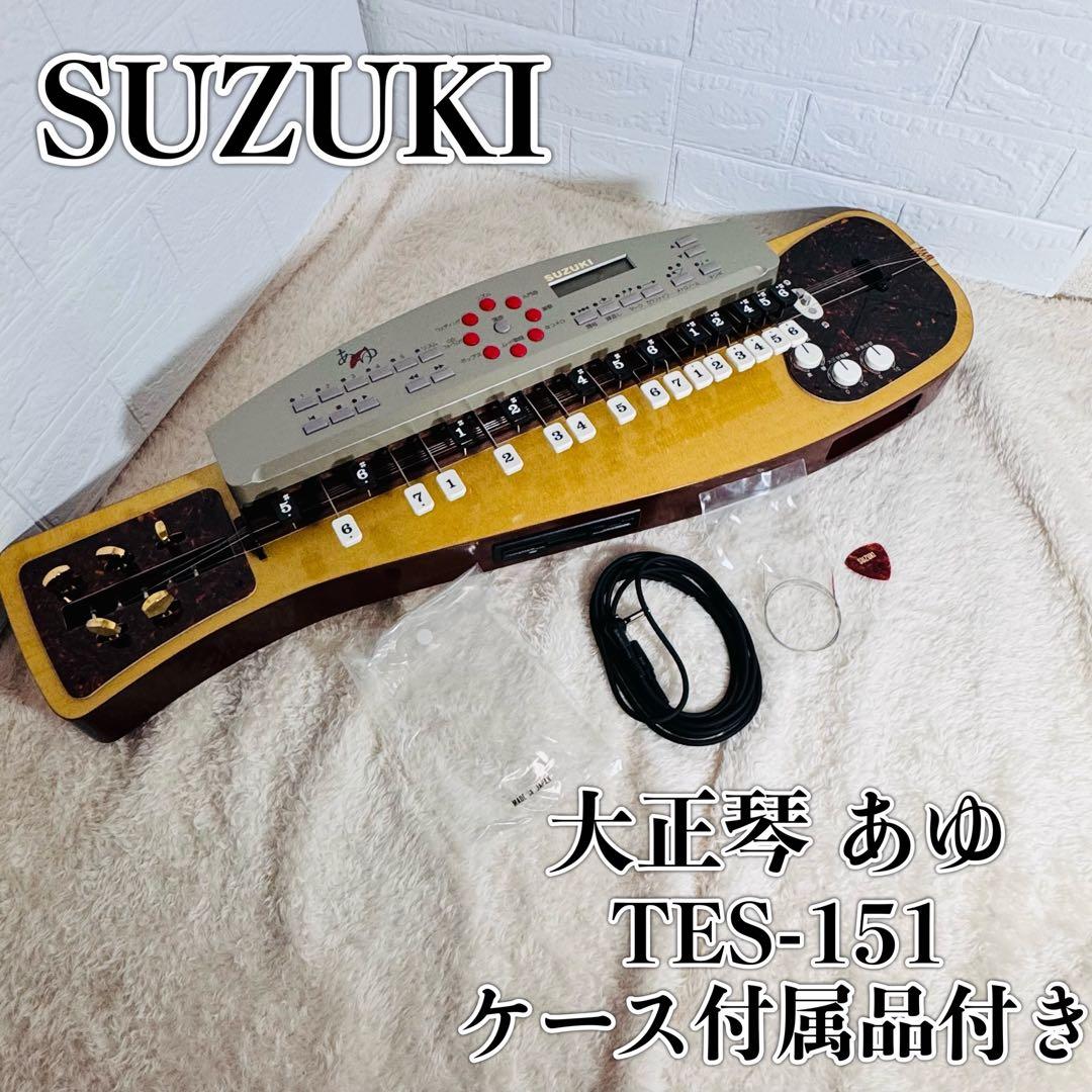 SUZUKI スズキ あゆ 大正琴 伴奏機能付き TES-151