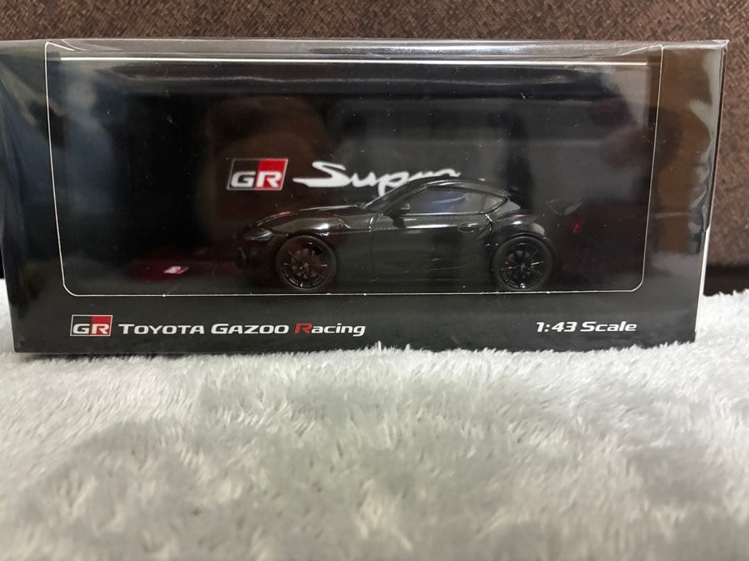 TOYOTA GR Supra 1:43スケール ブラック　オートサロン TOYOTA GR Supra 1:43スケール ブラック オートサロン - メルカリ