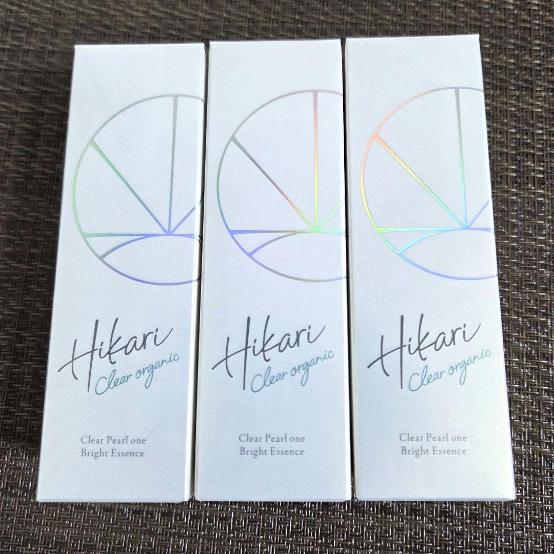【未開封 美品】ヒカリクリア　オーガニック　クリアパールワン　ブライトエッセンス クリアパールワンブライトエッセンス 50ml ヒカリクリアオーガニック