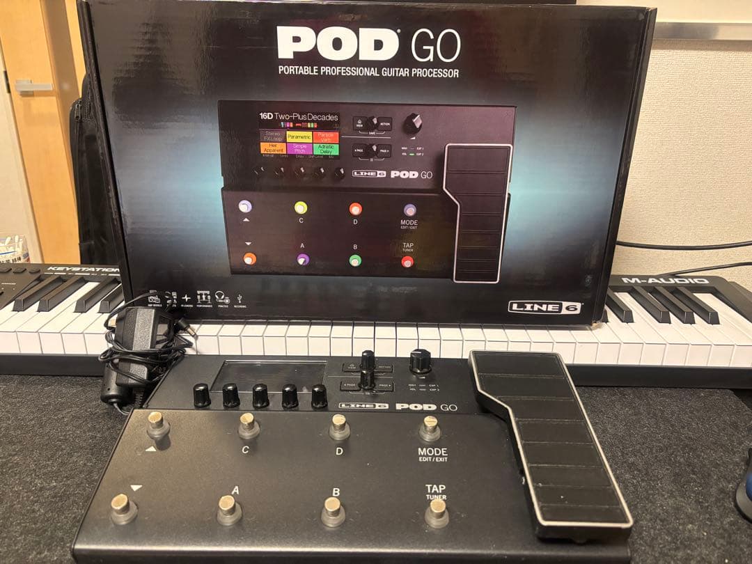 LINE 6 POD GO ギター　マルチエフェクター