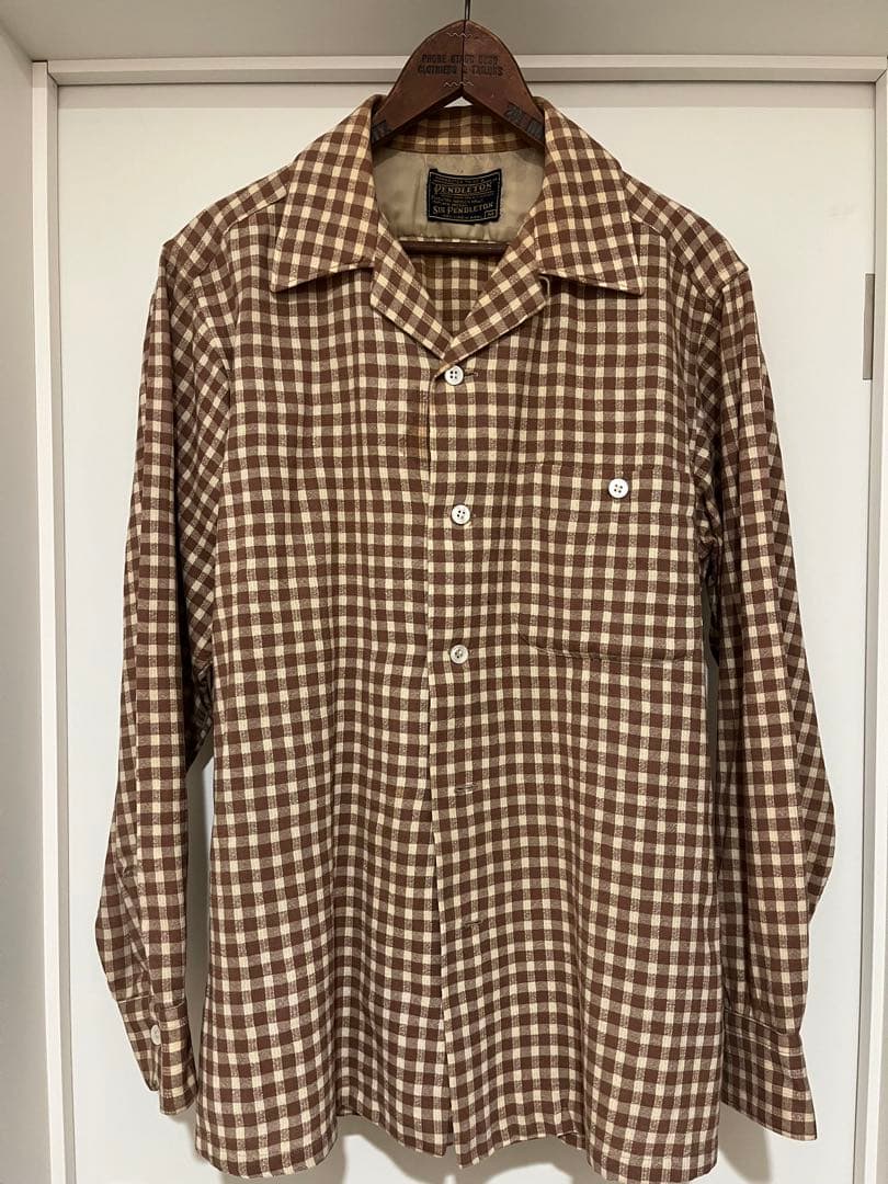 スペシャル 50's PENDLETON ボードシャツ ウールシャツ レアカラー