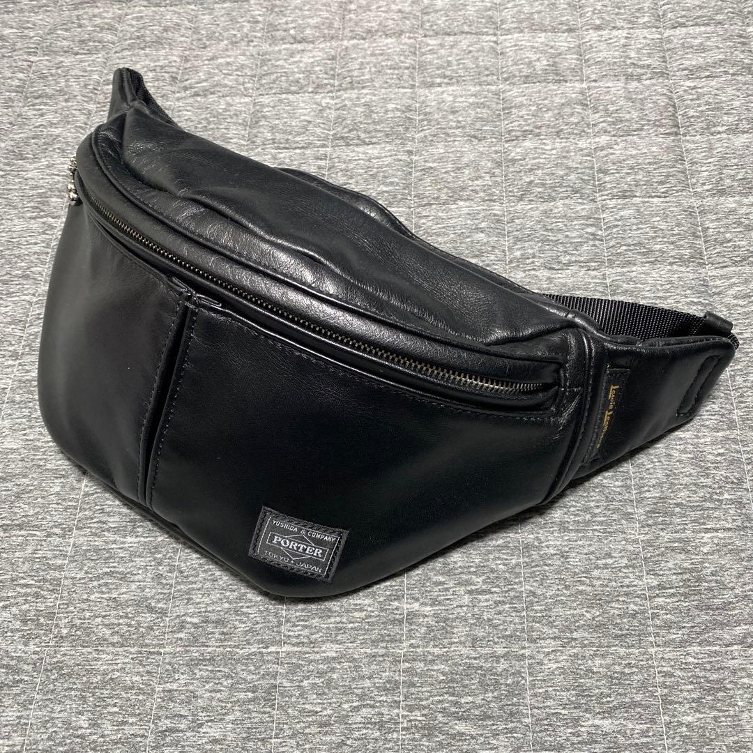 PORTER ルイスレザー　ウエストバッグ