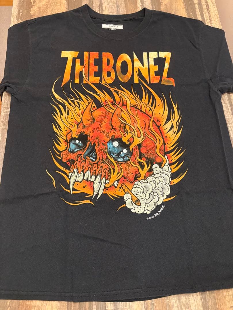 THE BONEZ Vintage Demon Skull Tee L - メルカリ