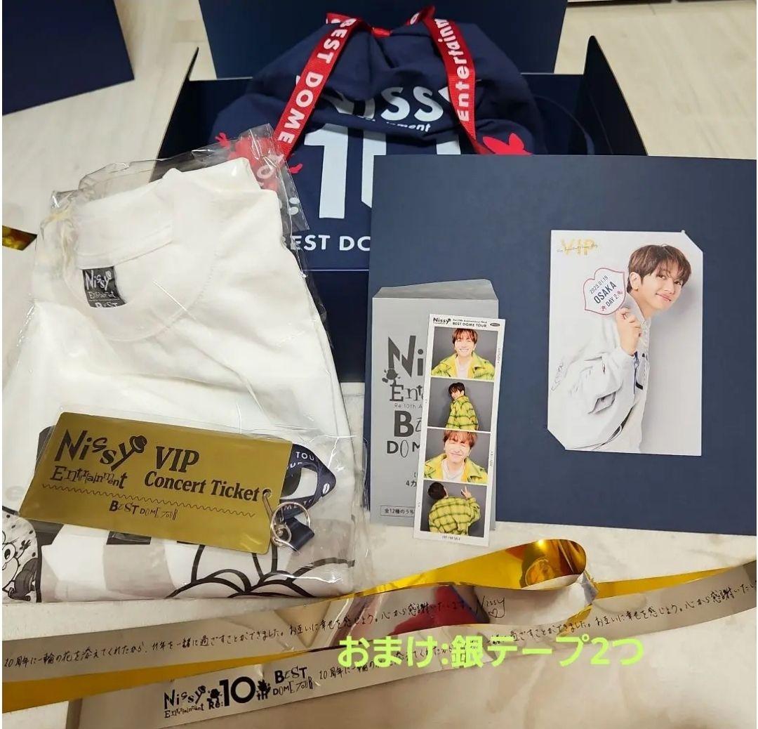 Nissy VIP グッズ 4カッ10シー10 銀テープ付き Nissy 4カッ10ケース&シー10セッ10 特典付 - メルカリ
