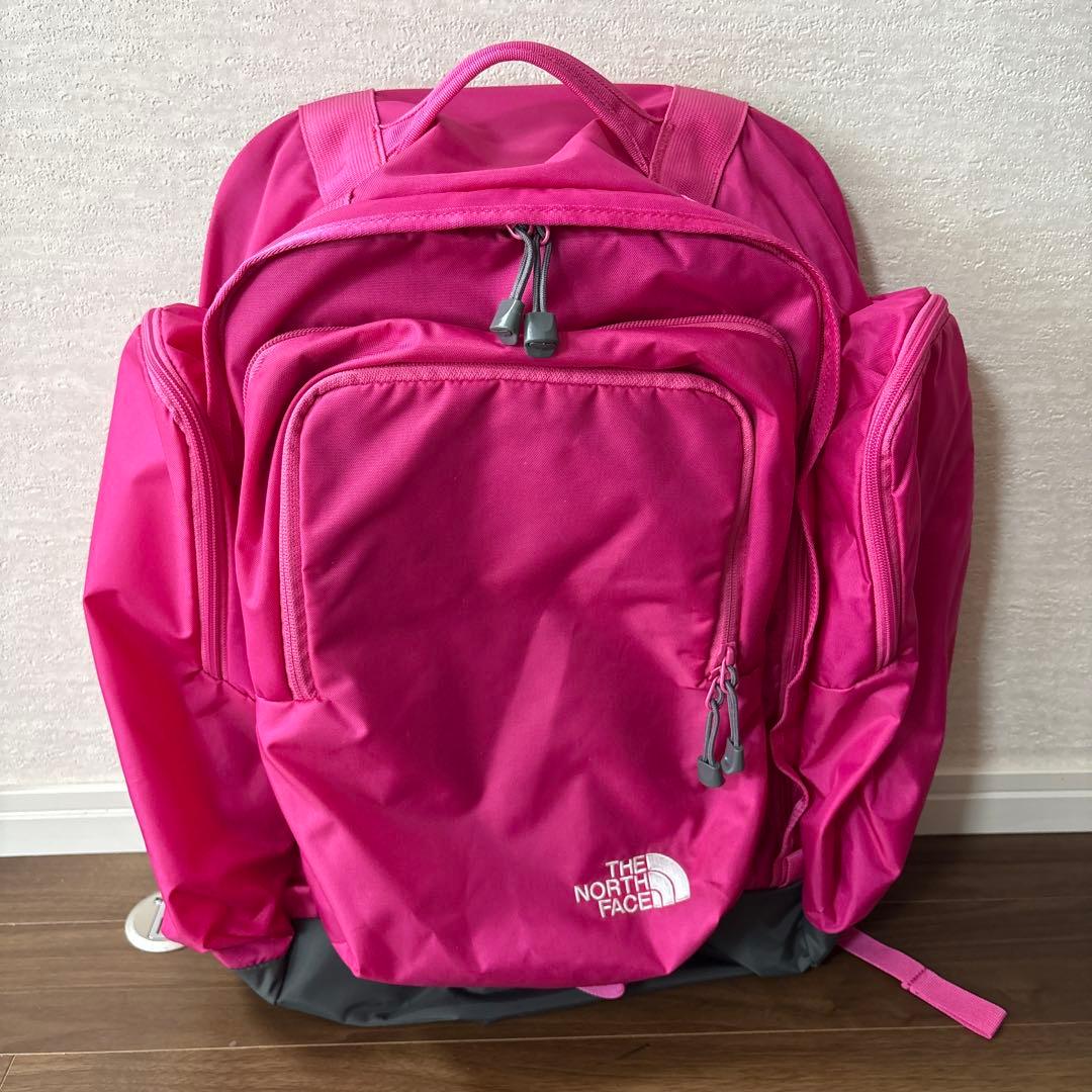 ノースフェイス リュックサック ジュニア サニーキャンパー　ピンク ﾄﾚｯｷﾝｸﾞ K SNY CAMPER 40+6 (キッズサニーキャンパー40+6) | ザ