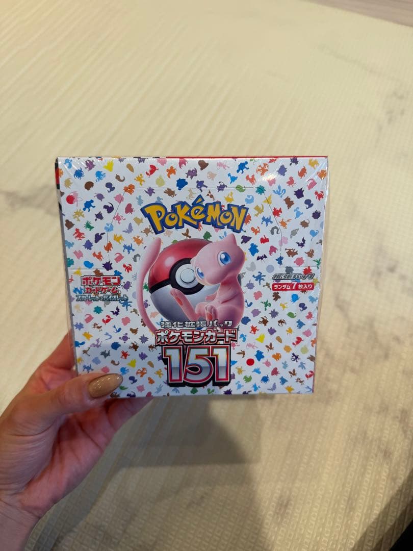 【新品未開封】ポケモンカード151 BOX シュリンク付き ポケセン産