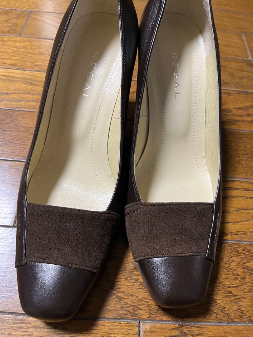 REGAL ブラウン ハイヒール パンプス　23.5cm