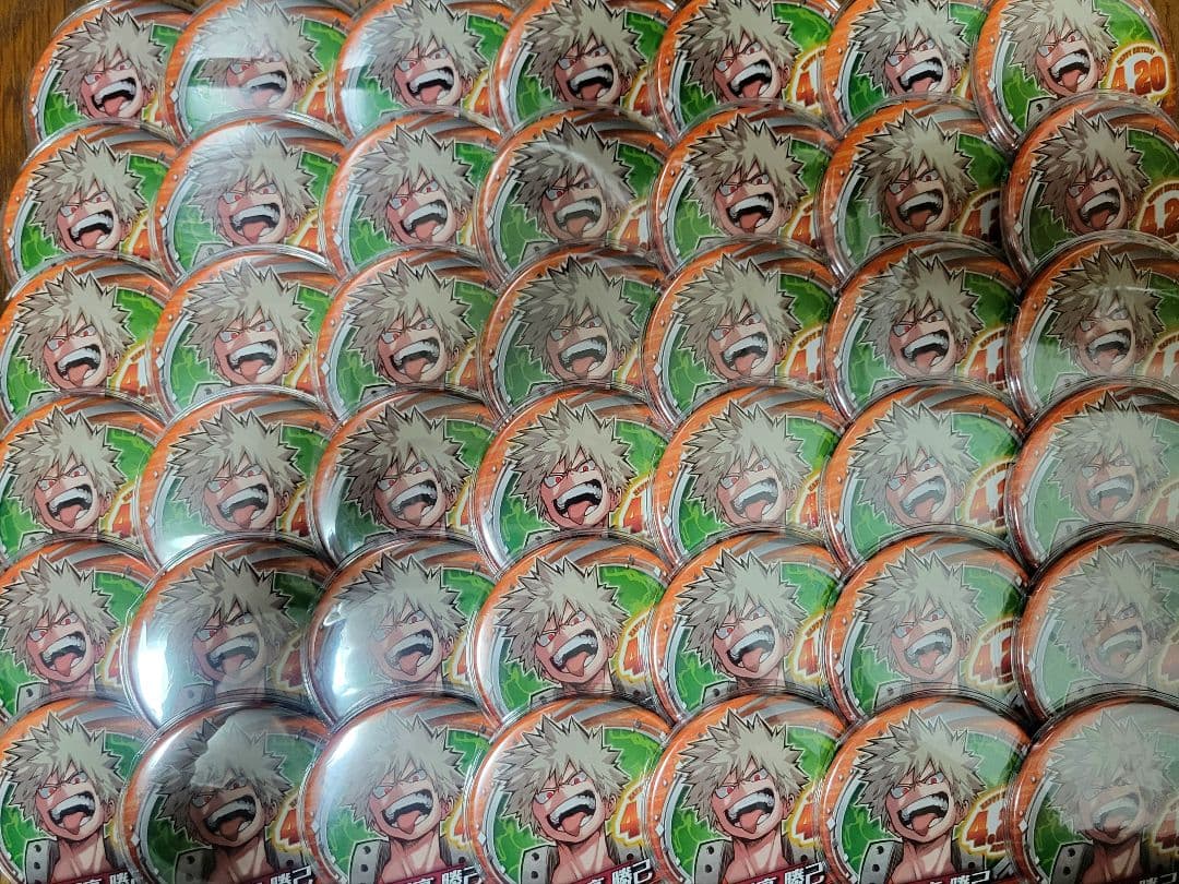 ヒロアカ 爆豪勝己 缶バッジ バースデー缶バッジ2022 痛バ