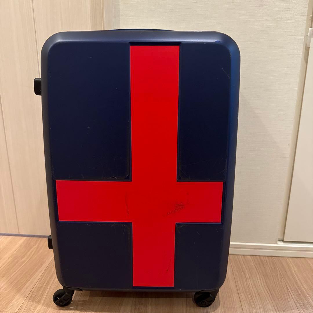 イノベーター スーツケース ネイビーレッド
