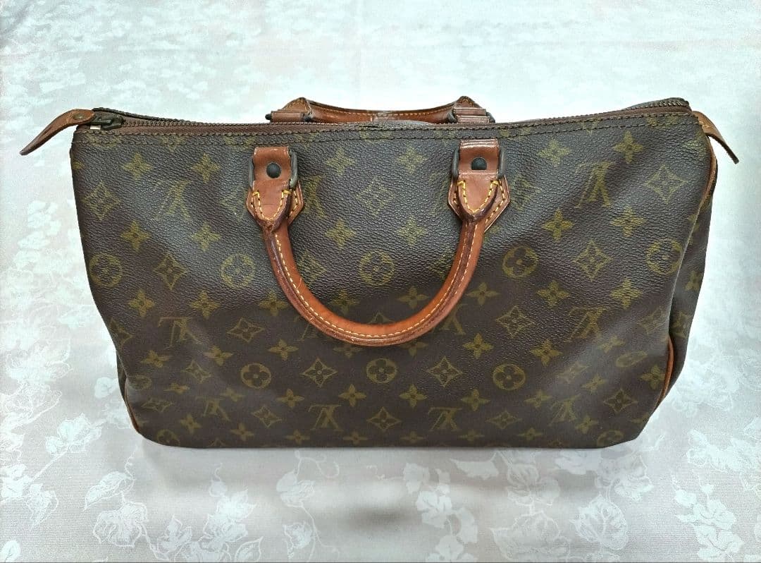 施*英様 Louis Vuitton ボストン バッグ ブラウン モノグラム ロ