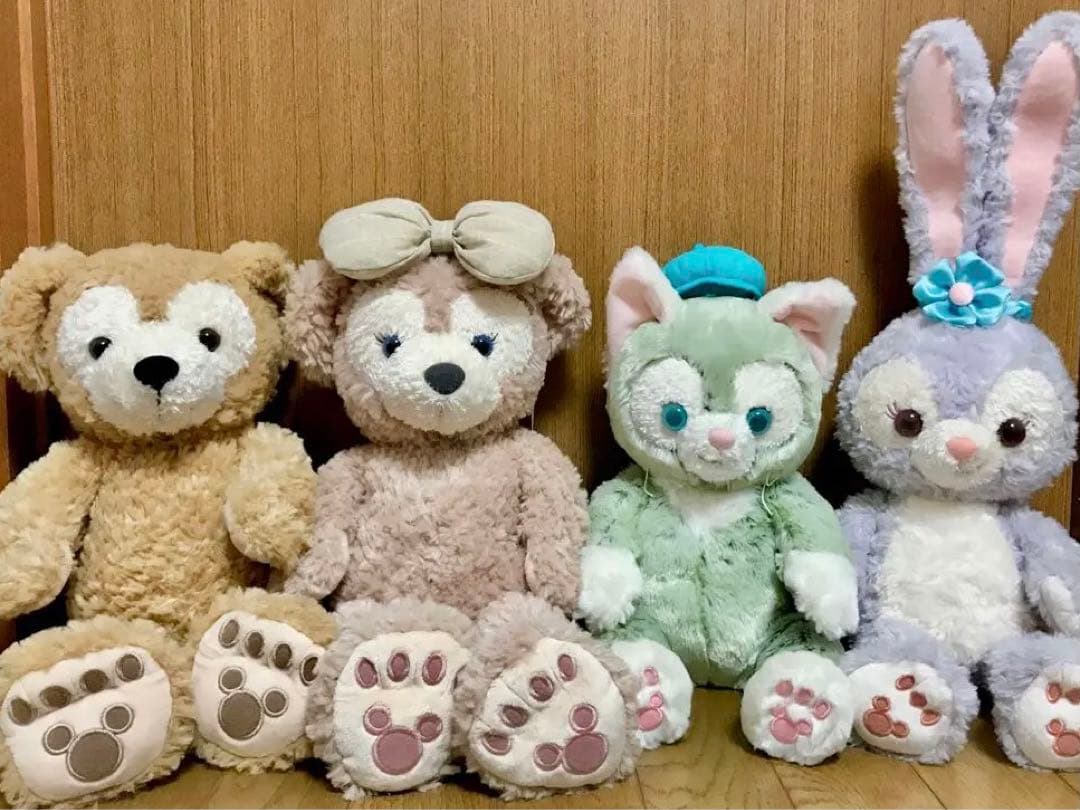 ダッフィーフレンズSサイズ4体セット