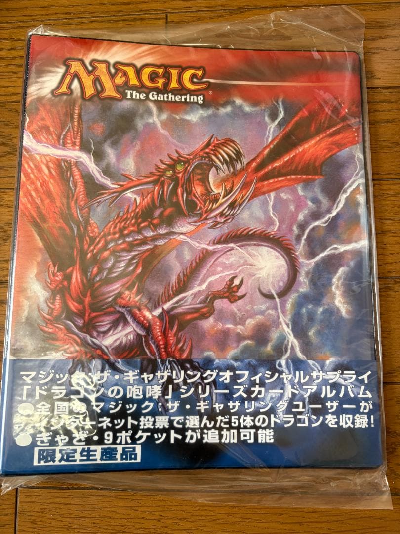 ドラゴンの咆哮カードアルバム　稲妻のドラゴン　Lightning Dragon