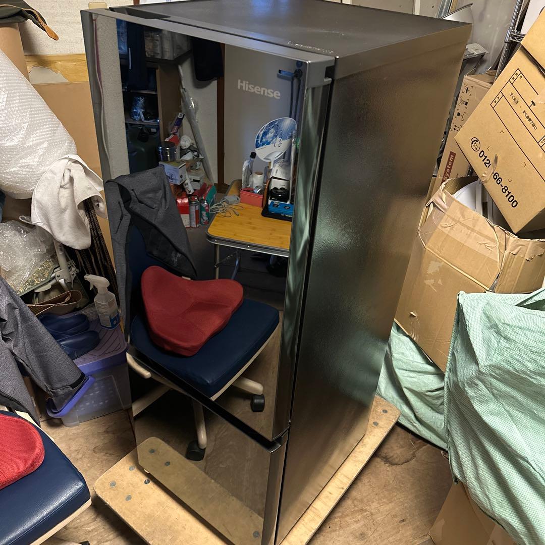 美品2024年式 HR-G16AM ハイセンス Hisense 冷蔵庫値下げ不可