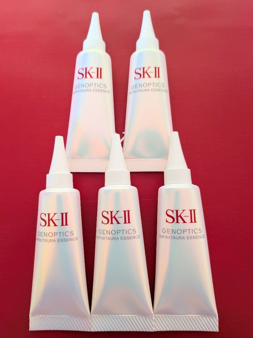 新品未開封SK-IIジェノプティクスインフィニットオーラエッセンス10ml×5