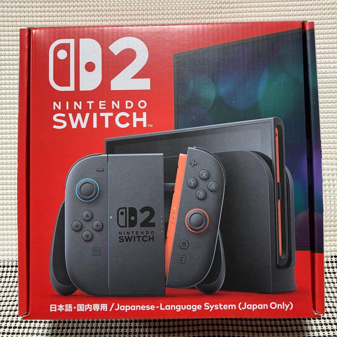 Nintendo Switch2 日本語専用 本体 未開封 - メルカリ