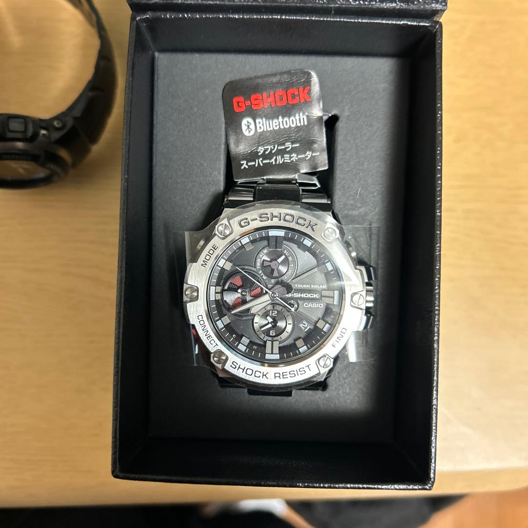 時計 G-SHOCK G-STEEL GST-B100-1AJF GSTB100-1A | Black G-STEEL Men's Watch G-SHOCK | CASIO