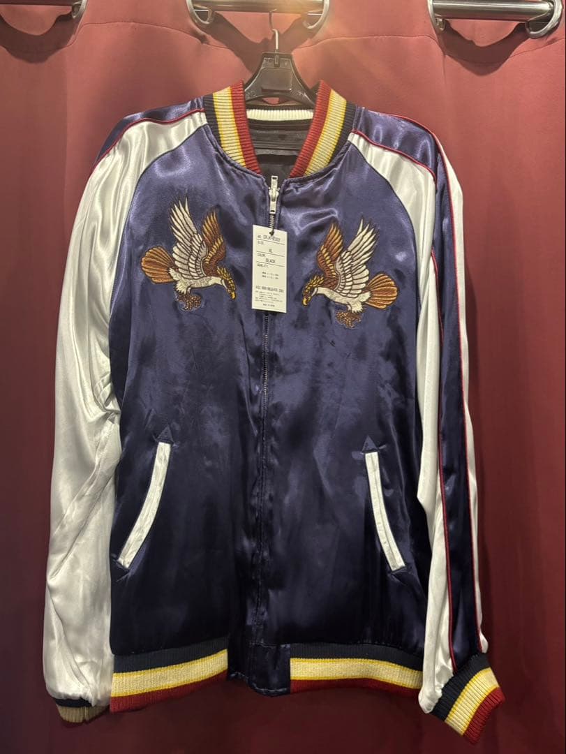 クローズ×WORST坊屋春道＆河内鉄生 モデル 刺繍 リバーシブル スカジャン