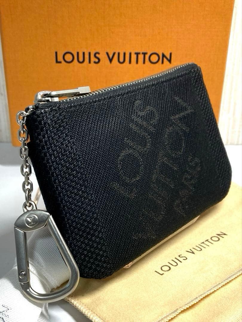 美品　ルイヴィトン　ダミエ　ジェアン　ポシェットクレ　ケース　カードケース